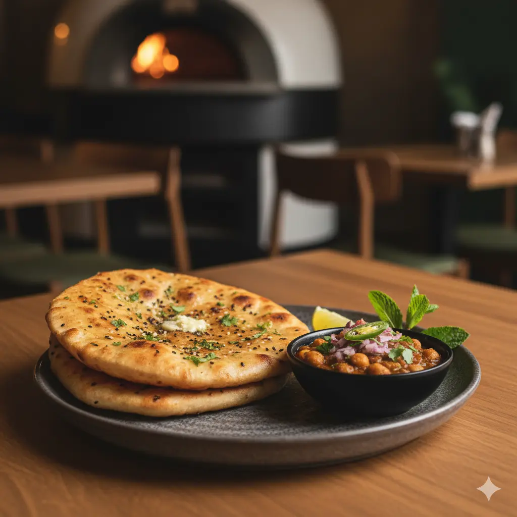 Best Amritsari Kulche Chole at The Virsa Mahal in Downtown Edmonton