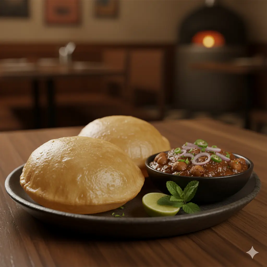 Best Chole Bhature at The Virsa Mahal in Downtown Edmonton